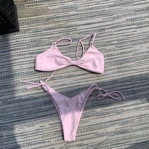 Pink lahana swim set
